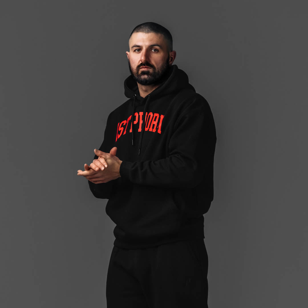 mmoption mmop hoodie 1of1 1P Varsity Hoodie | 1st Phorm