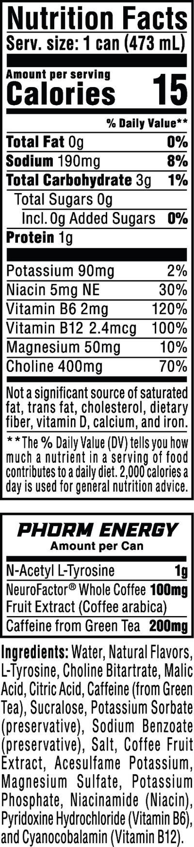Phorm Energy Grape Smash