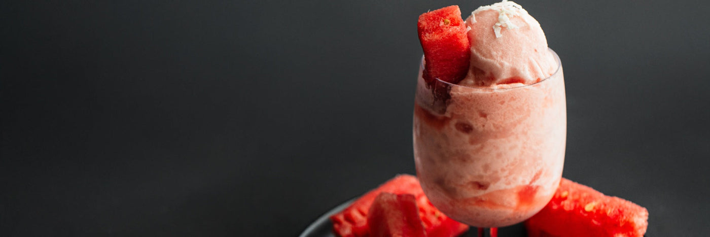 4 Ingredient Watermelon Protein Sorbet