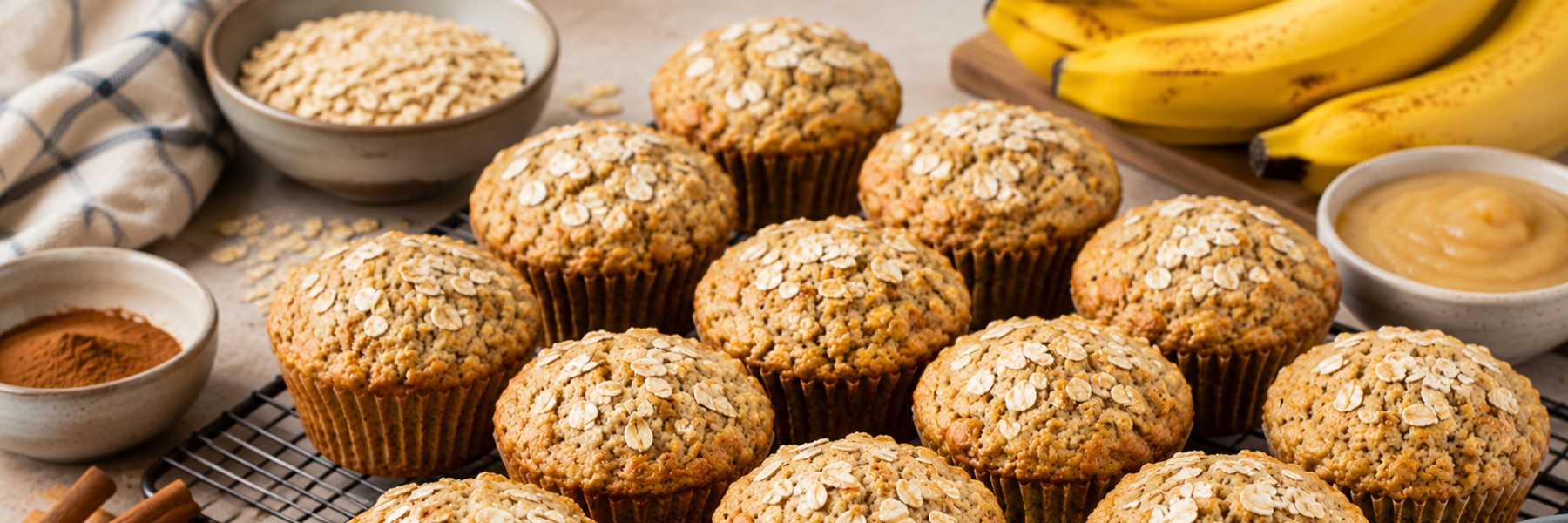 Banana Protein Muffins