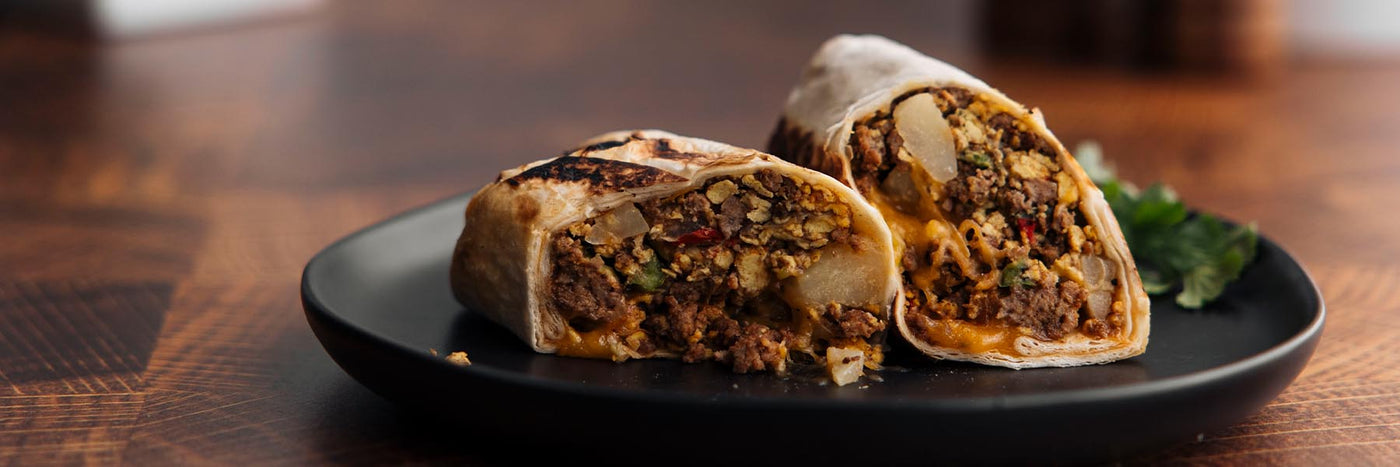 High-Protein Breakfast Burrito