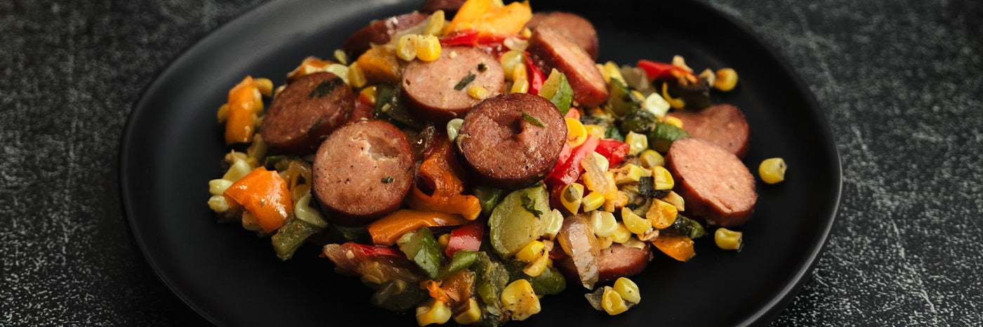 Chicken Sausage Sheet Pan