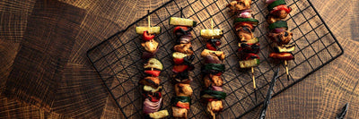 Grilled Chicken & Veggie Kabobs