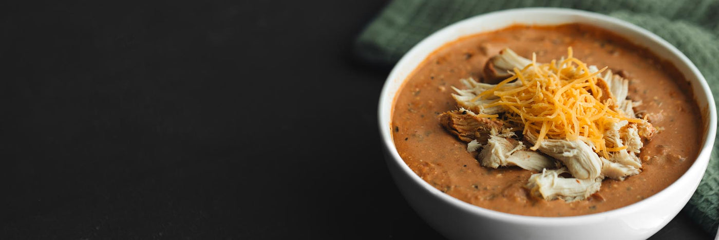 Protein-Packed Tomato Basil Chicken Soup