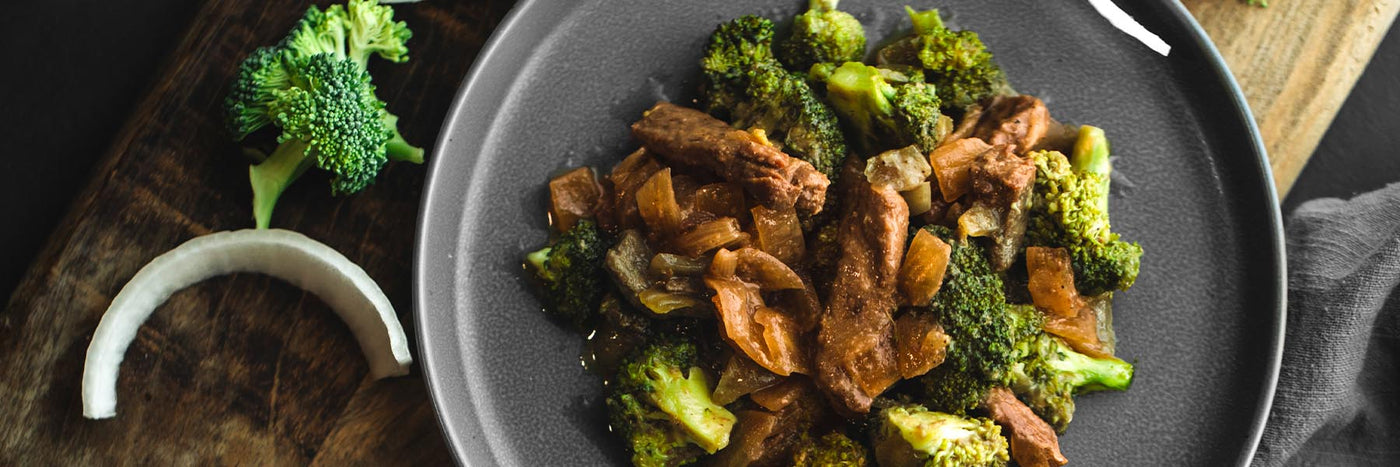 Slow Cooker Beef & Broccoli Meal Prep