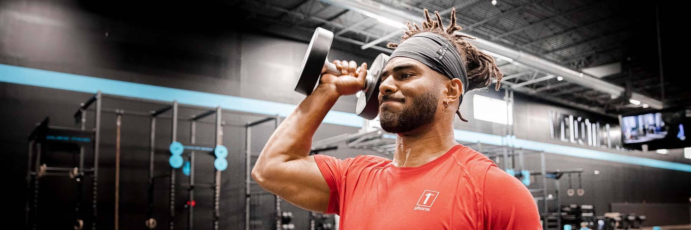 Man Lifting Weights