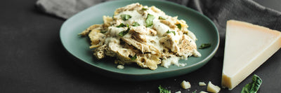 High-Protein Chicken Alfredo