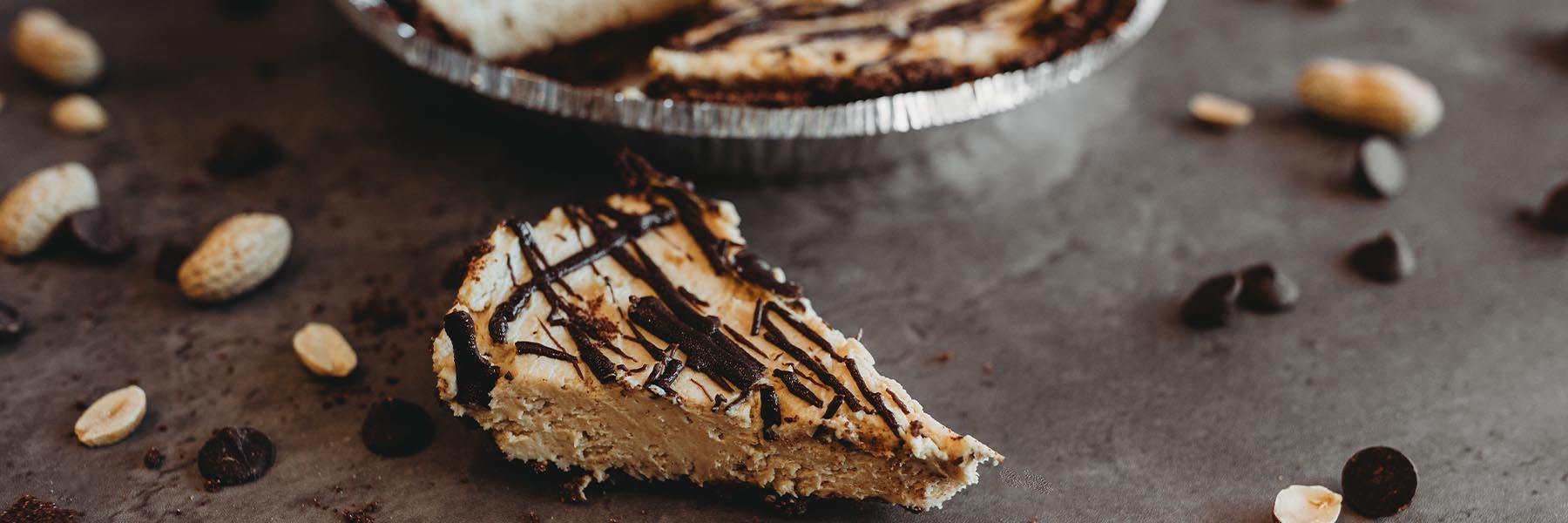 High-Protein Peanut Butter Cheesecake