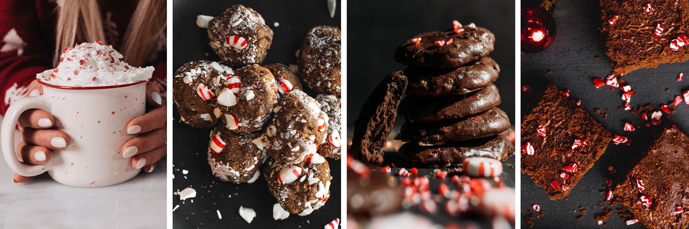 Peppermint Bark Protein Desserts