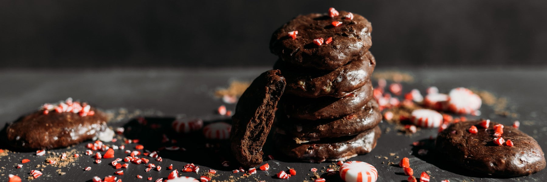 Peppermint Protein Cookies