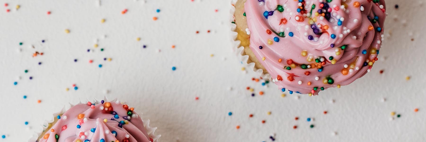 Protein Birthday Cupcakes