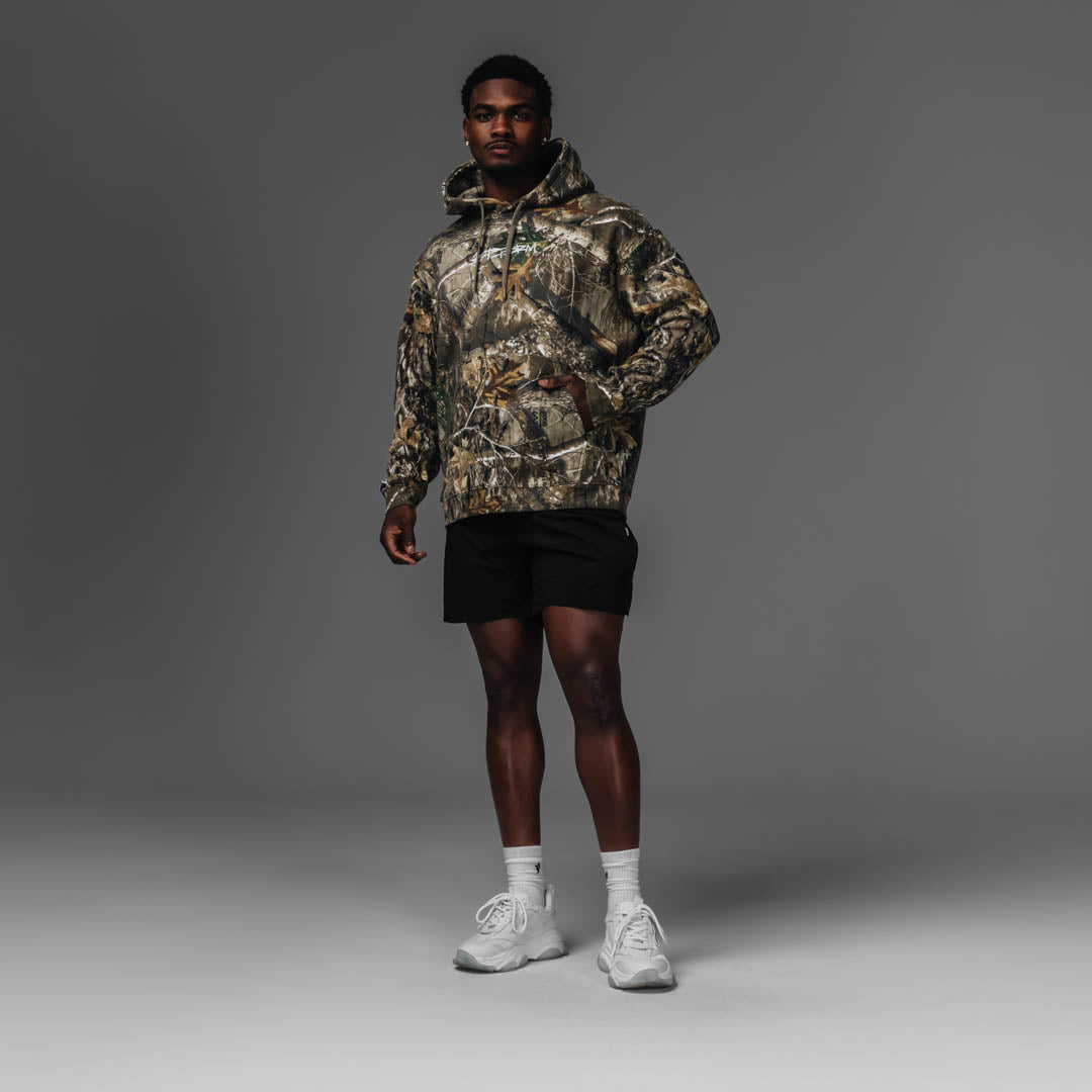 1P Stamped Fleece Hoodie