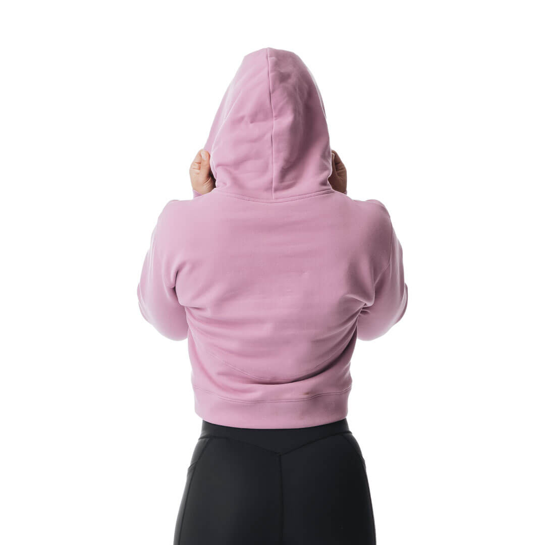 Plain cropped hoodie hot sale