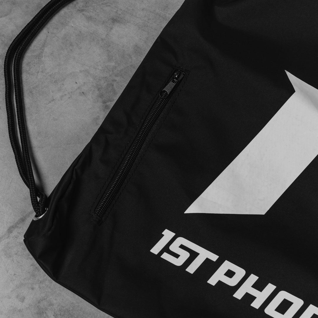 TYR Unisex Draw String Backpack – Sporttasche, 13 Liter, Leicht, Mit Reißverschlusstasche