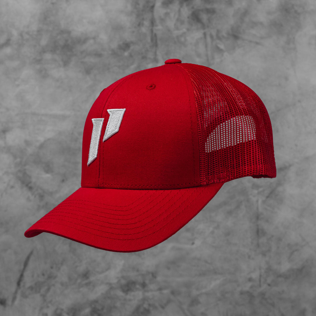 Energy Crest Cap - Red / White
