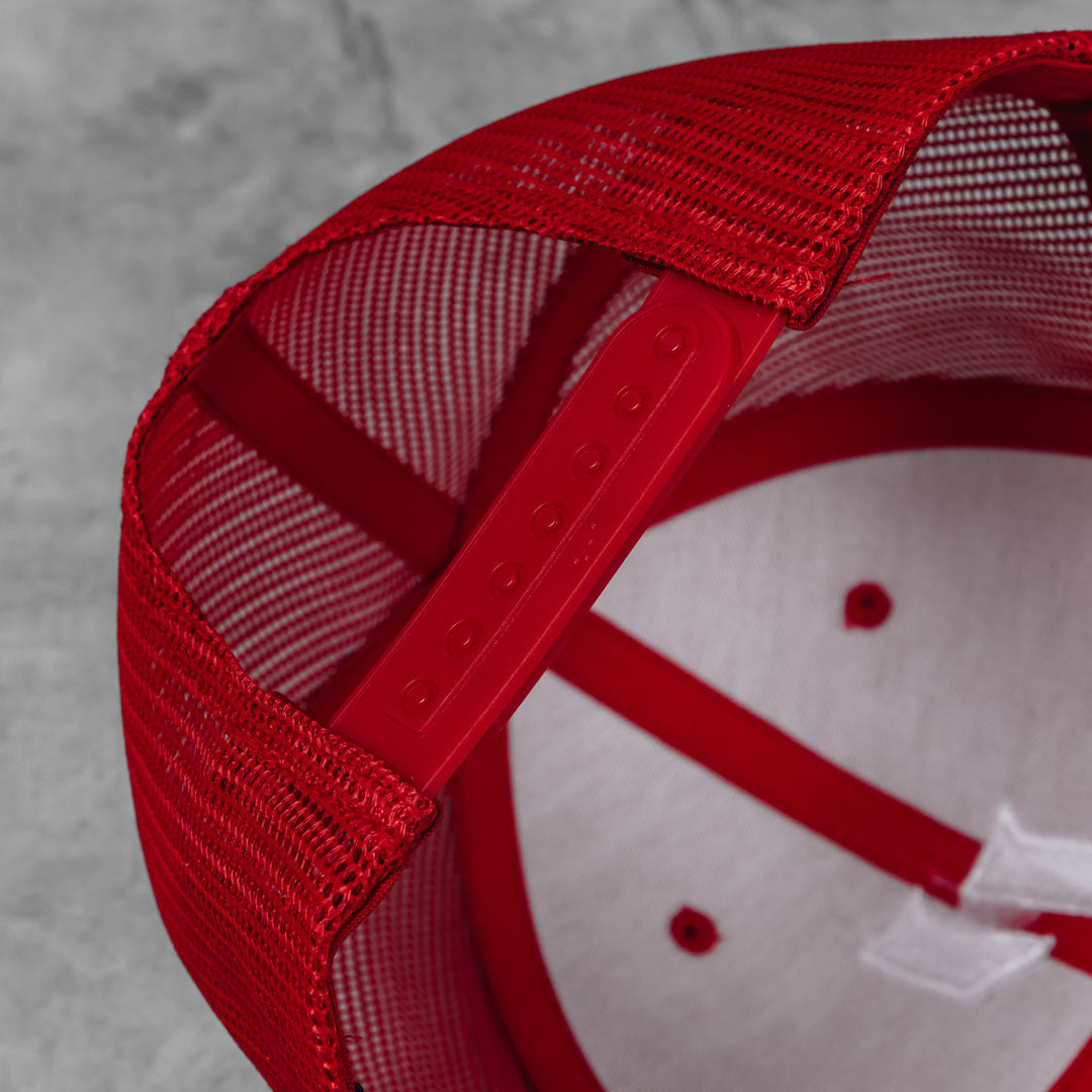 Energy Crest Cap - Red / White
