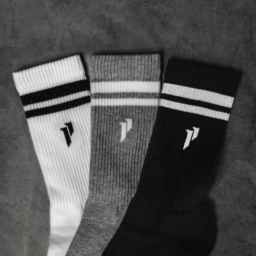Retro Crew Sock - 3 Pack