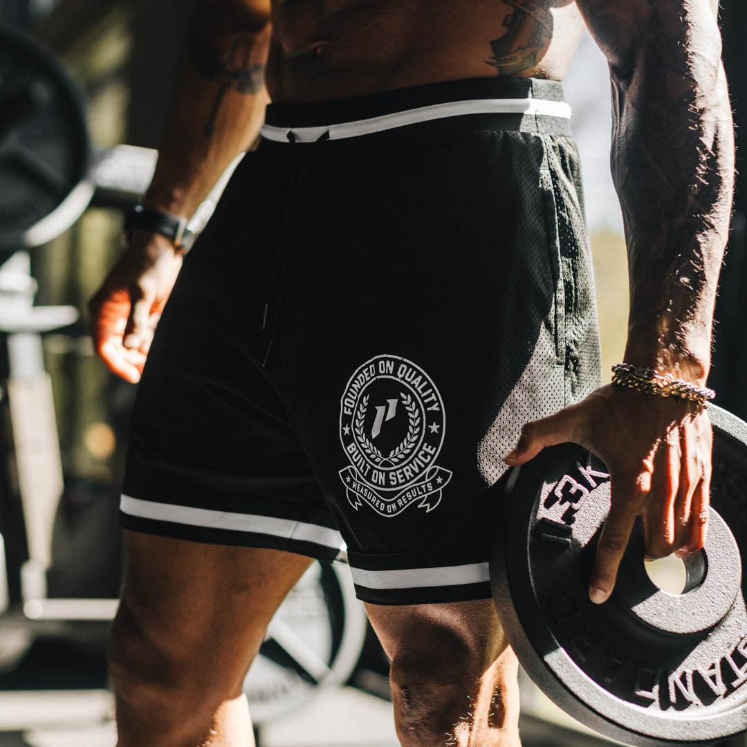 Quality Crest Mesh Short