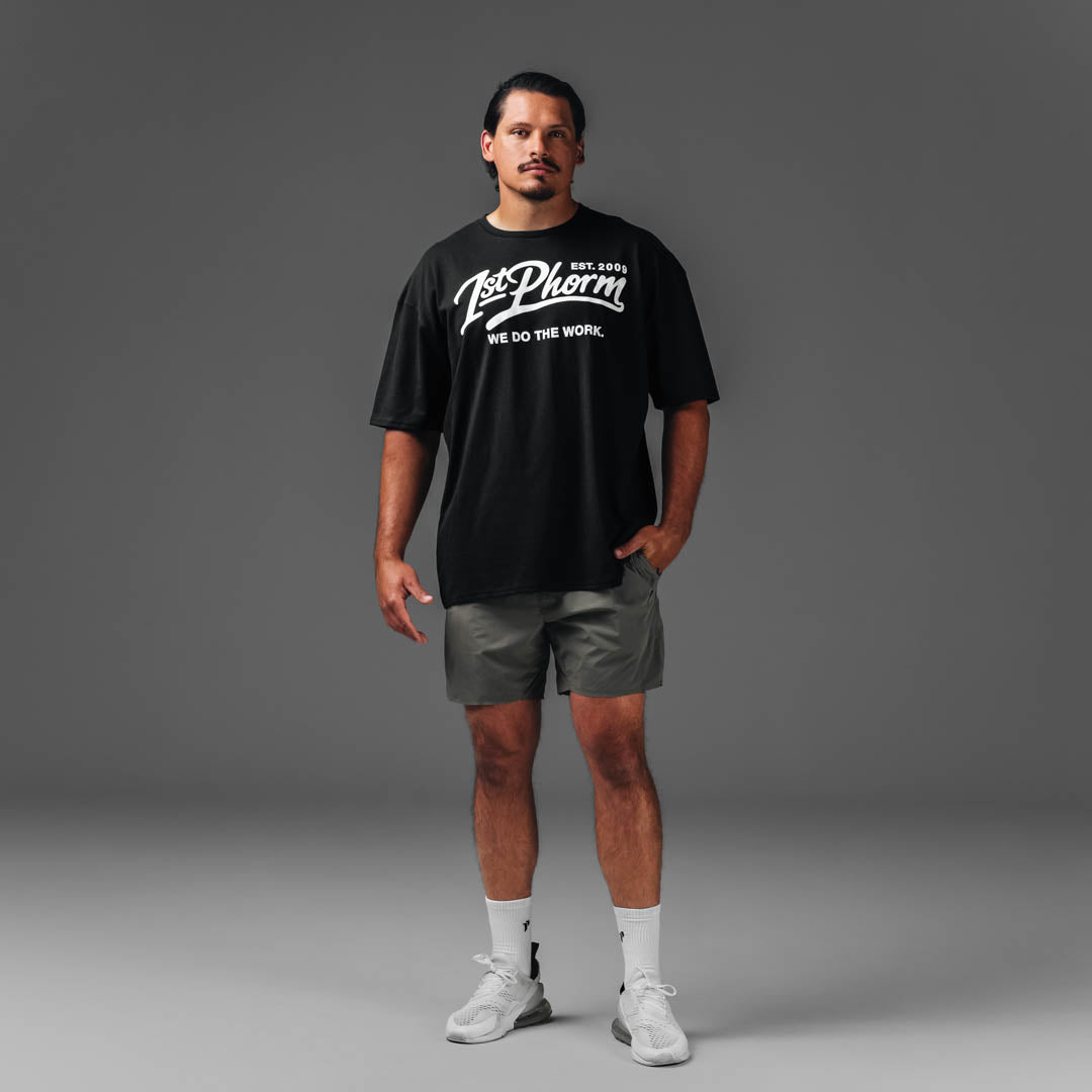 Script Classic Oversized Tee | 1st Phorm