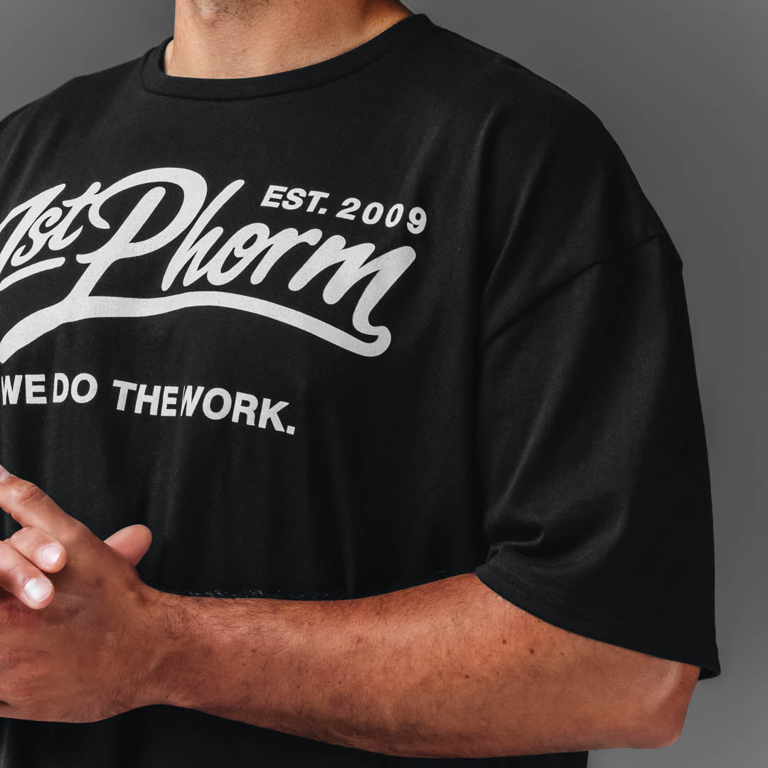 Script Classic Oversized Tee | 1st Phorm