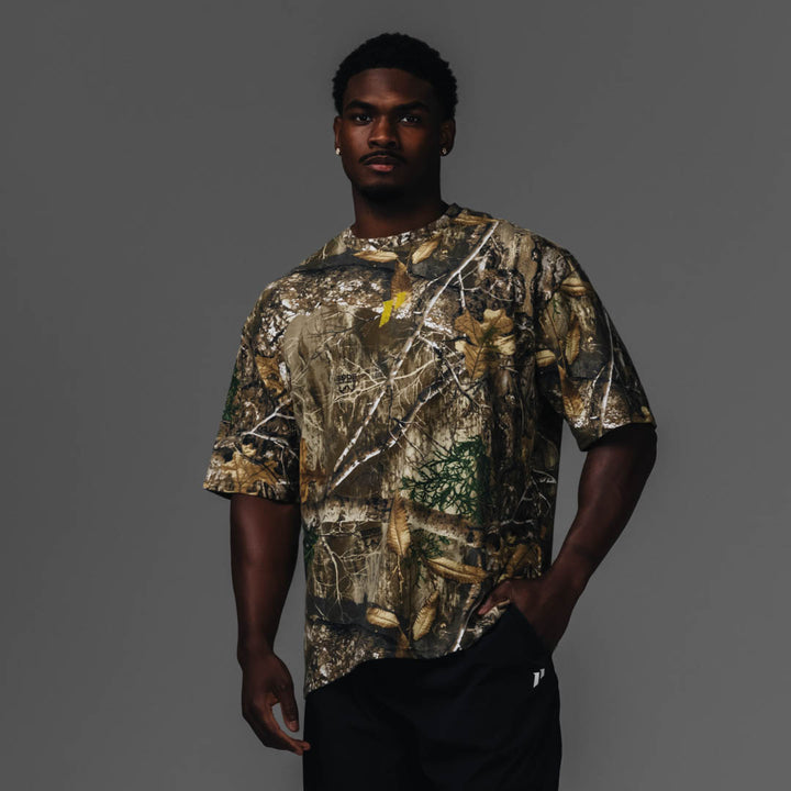 トップス WOODBLOCK LS MESH RUGGER SHIRT REAL TREE WOODBLOCK LS MESH RUGGER SHIRT REAL TREE CAMO/ORANGE (WB-25AW-003)