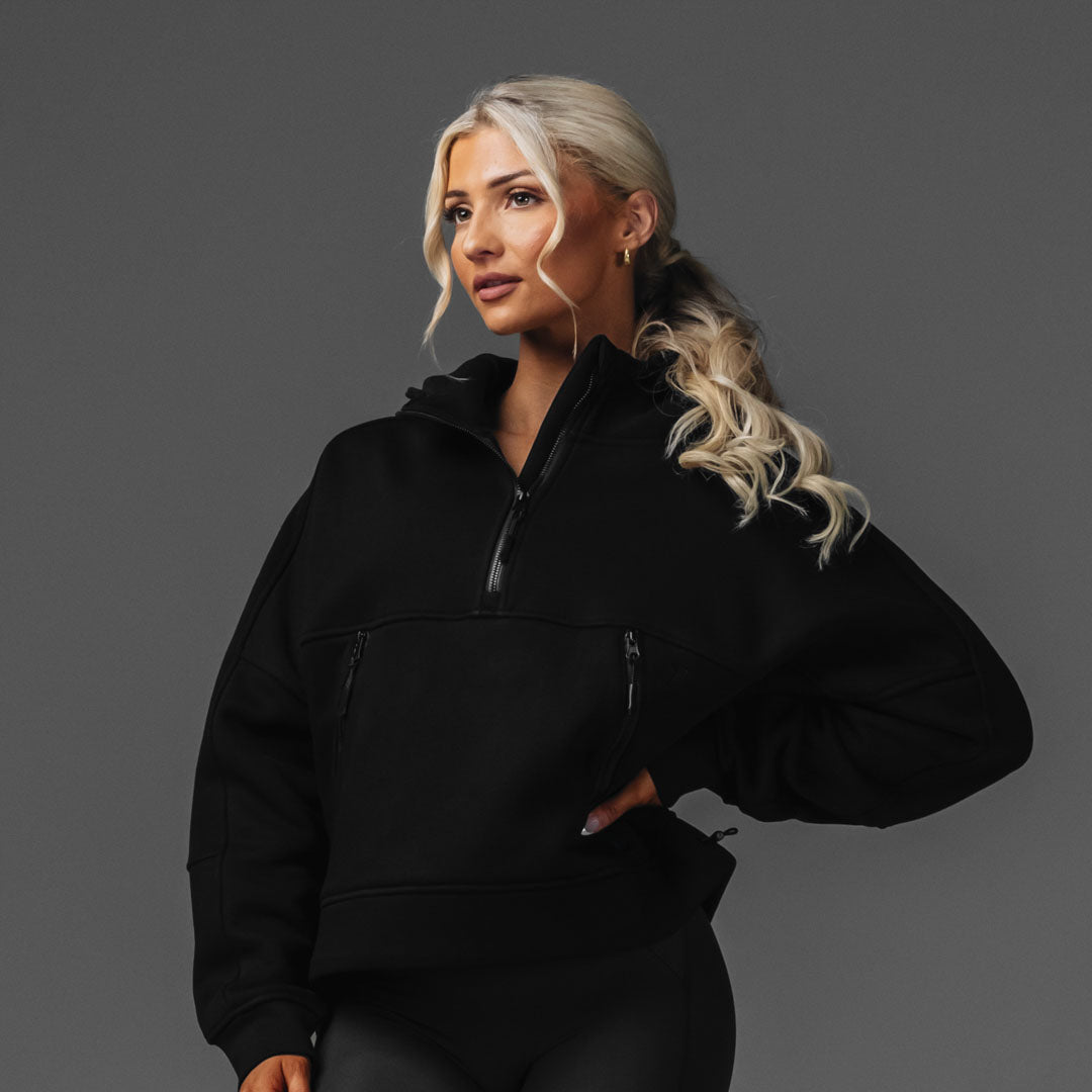 Basics Half Zip Hoodie | 1st Phorm