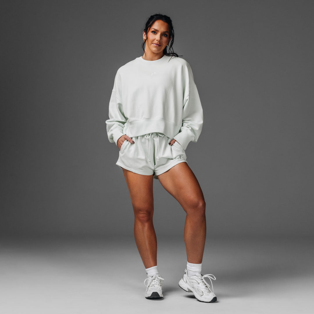 Classic Cropped Crew Sweatshirt | 1st Phorm