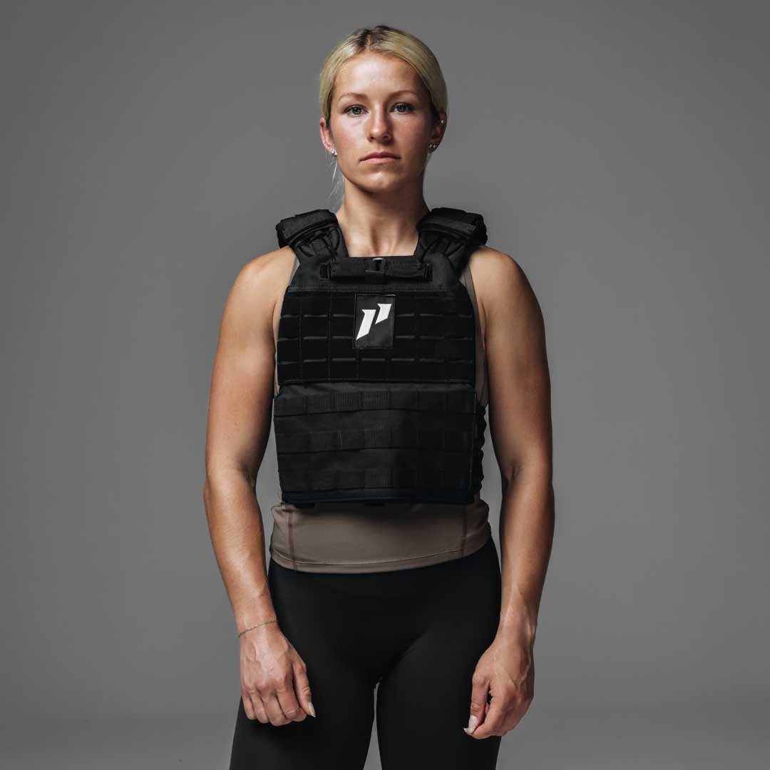 Small Tactical Plate Carrier Bag in Black by 1st Phorm