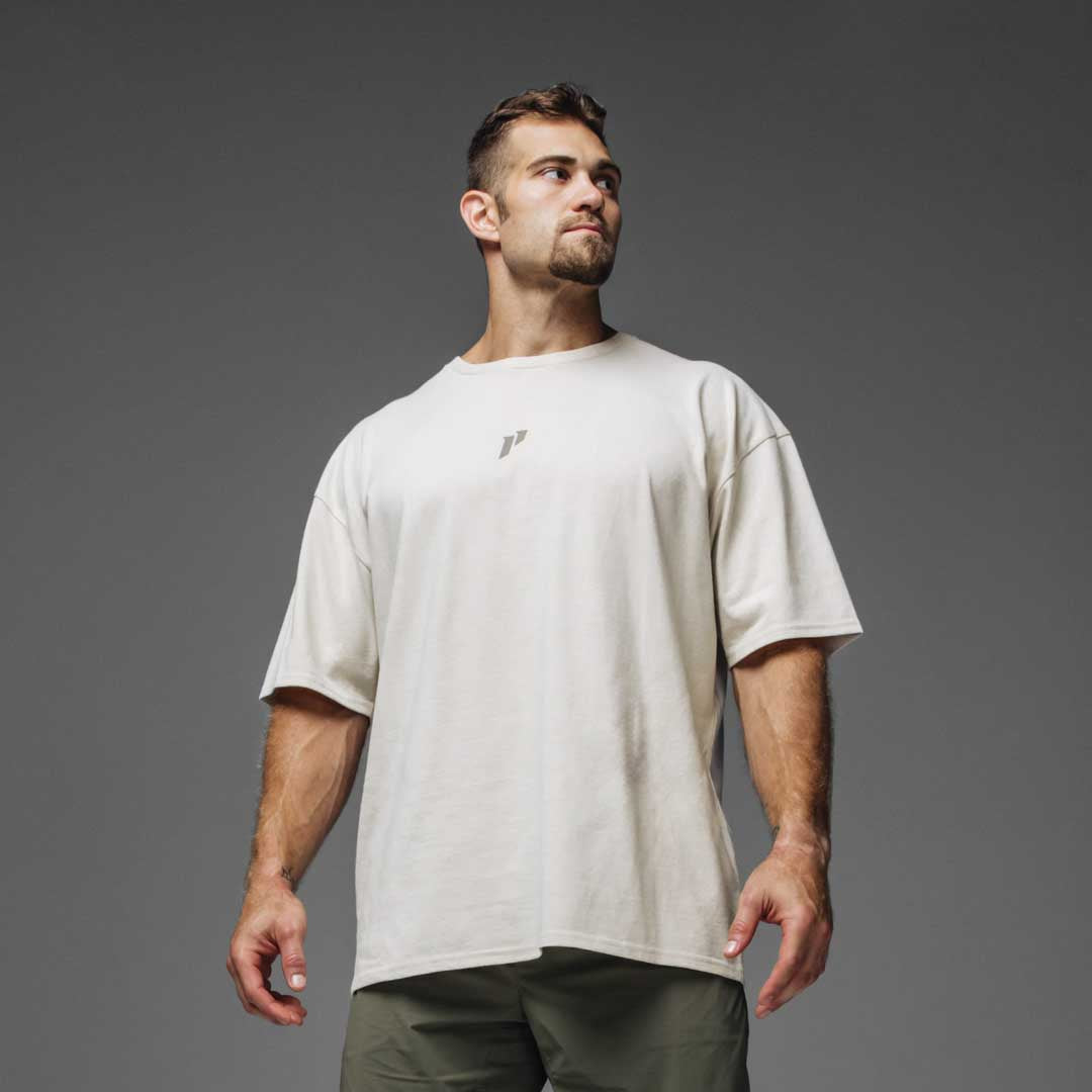 21aw turning logo over size damage tee