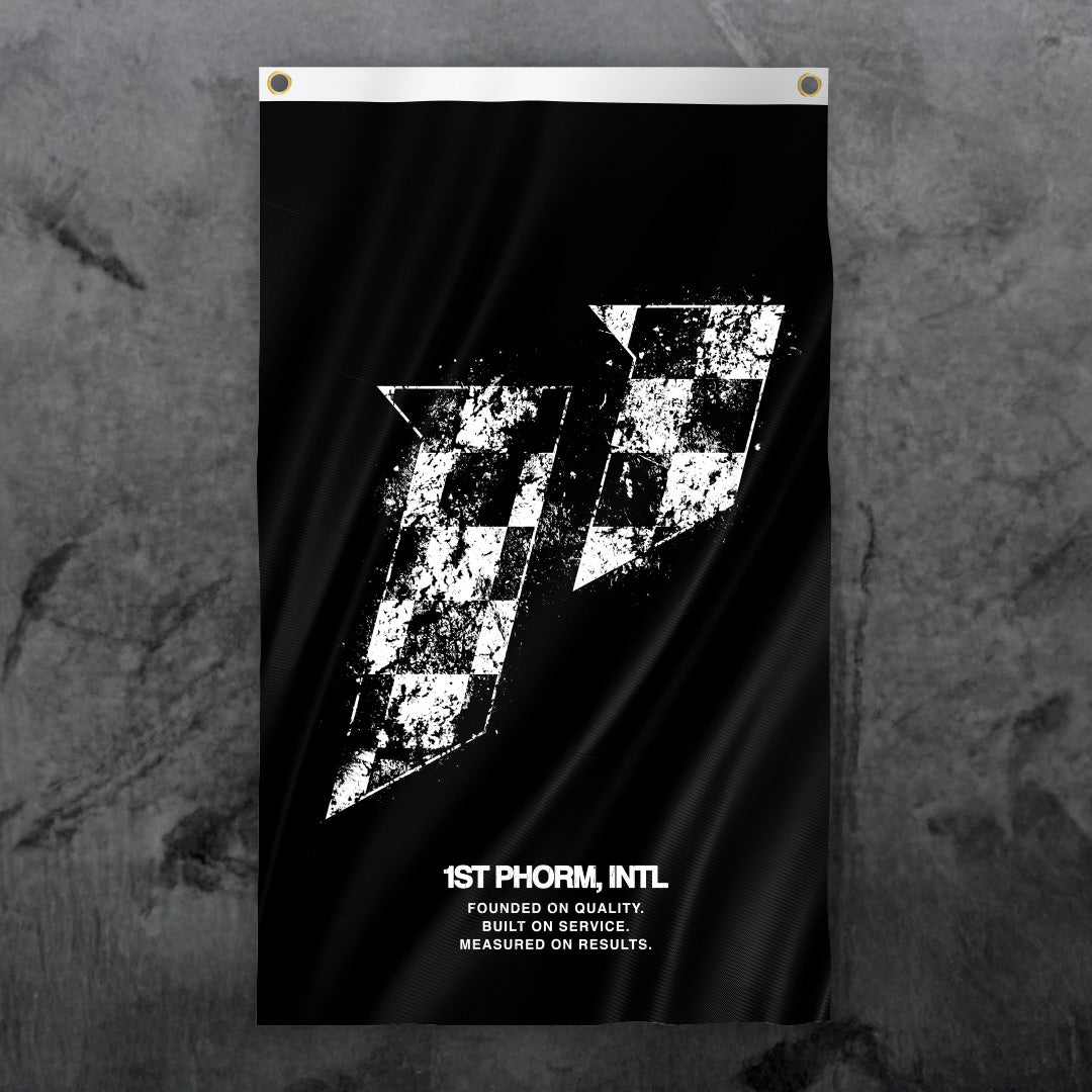 Checkered Race Wall Flag