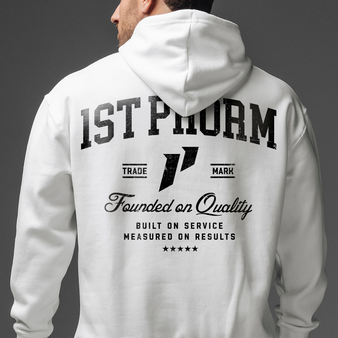 Crest Founded on Quality Hoodie | 1st Phorm