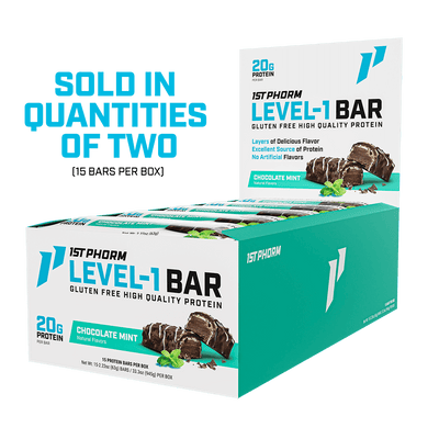 Level-1 Bar Chocolate Mint Cookie