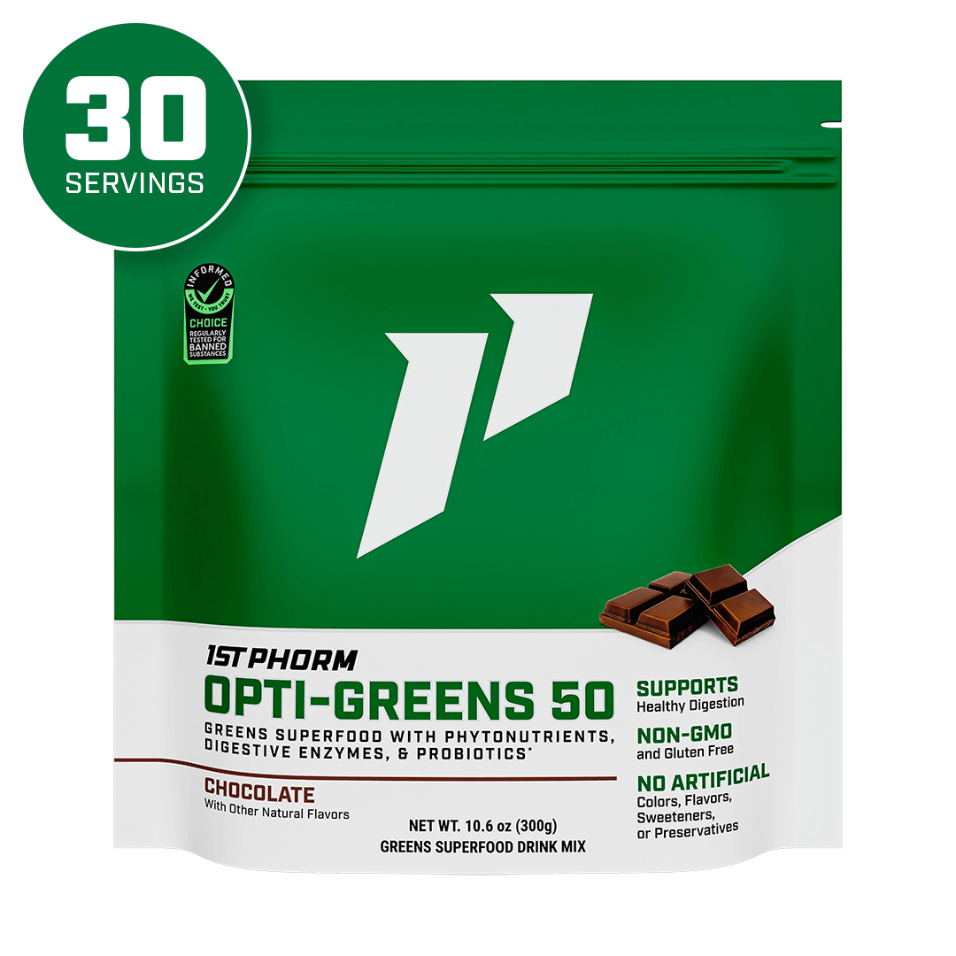 Opti-Greens 50 - Green Superfood Powder – 1st Phorm