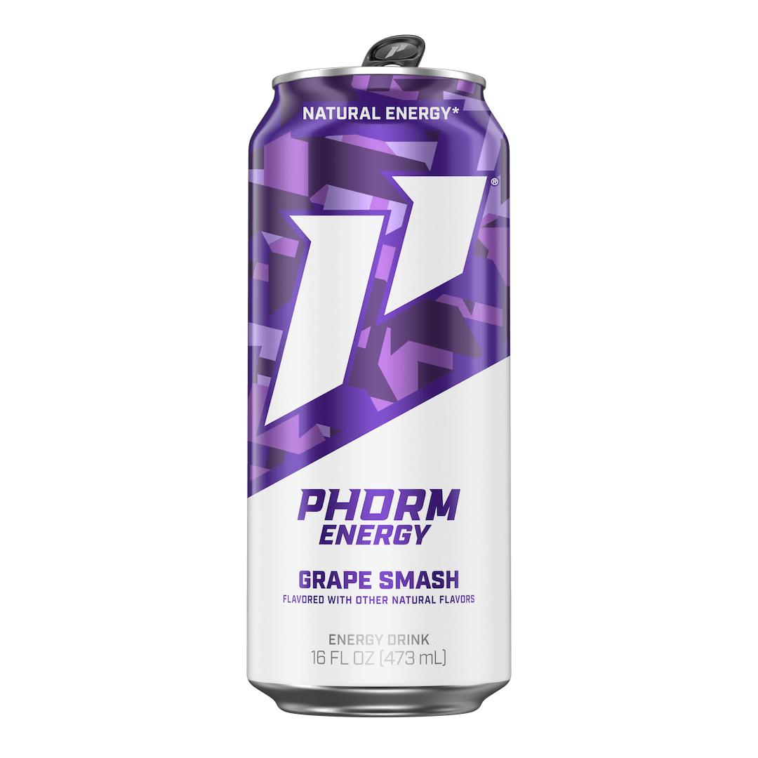 Phorm Energy Grape Smash Can