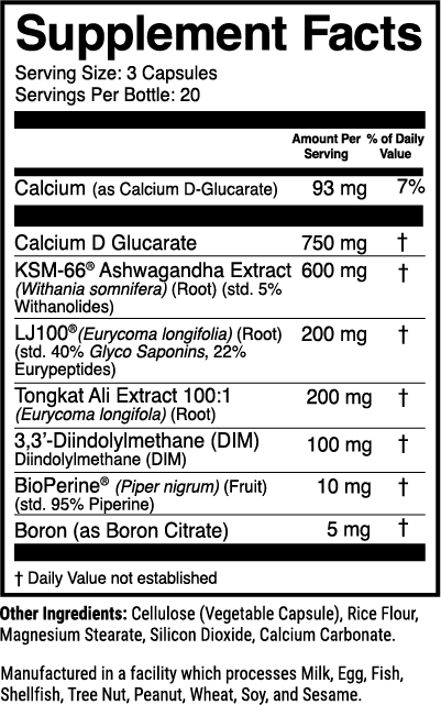 Primal-T natural test booster
