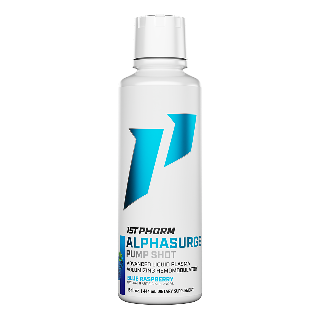 AlphaSurge Pump Shot Blue Raspberry