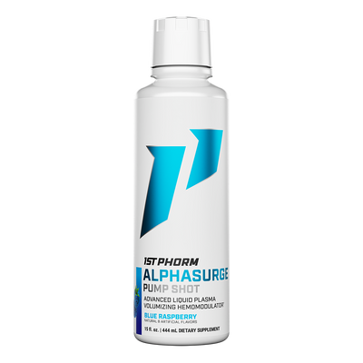 AlphaSurge Pump Shot Blue Raspberry