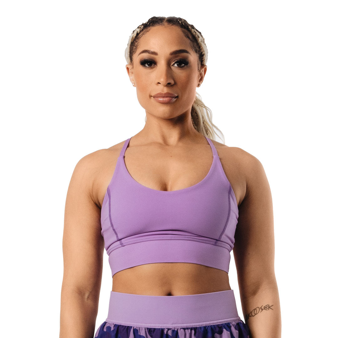 Women's High Performance Sports Bra (Purple) – wodarmour