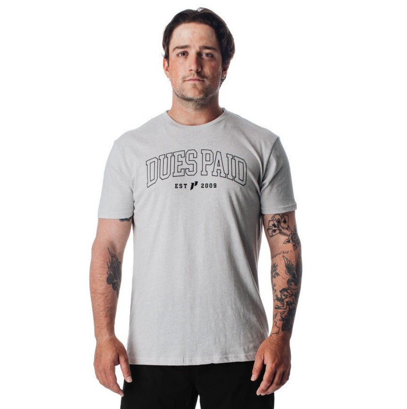 Dues Paid Est Crest Tee – 1st Phorm