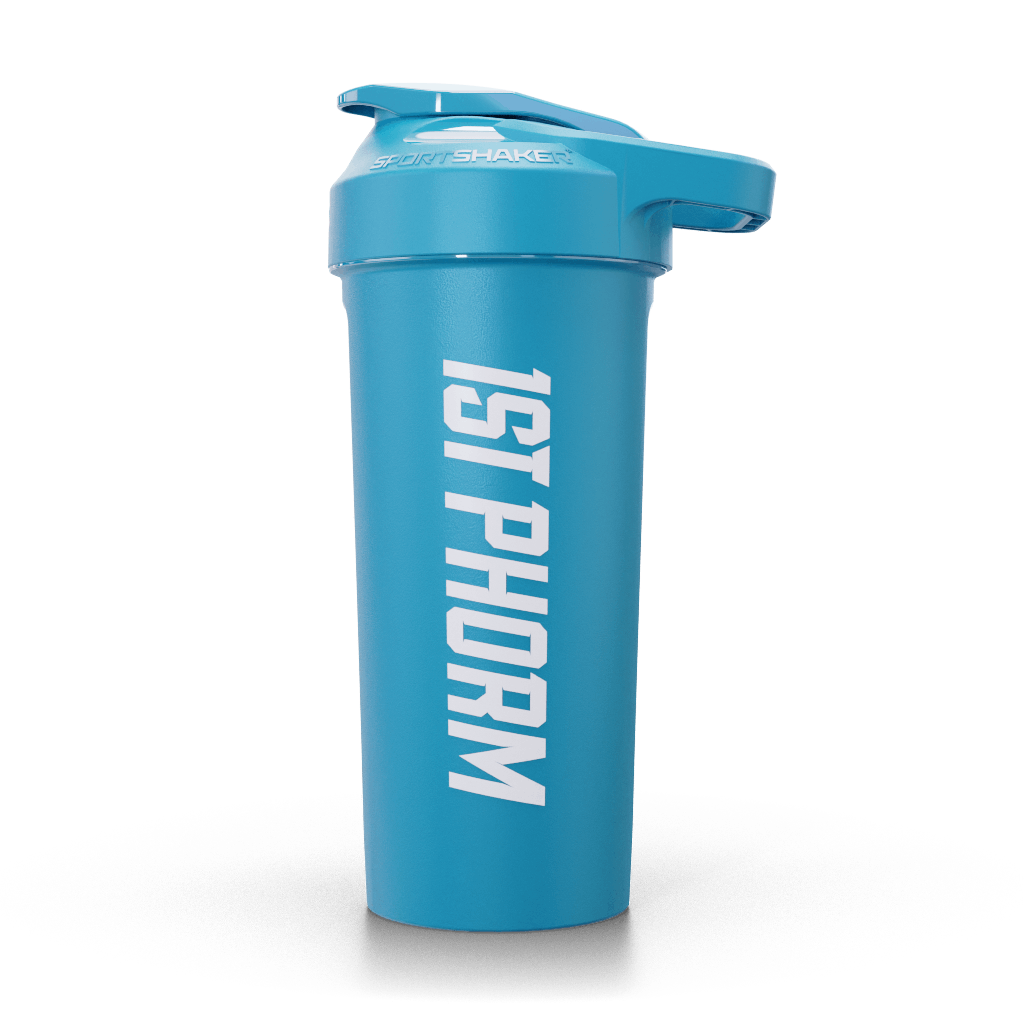 1st Phorm Crest Sport Shaker - Neon Teal