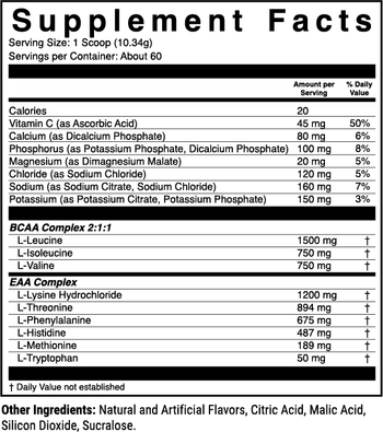 Essential Amino Acids Pineapple Orange Banana