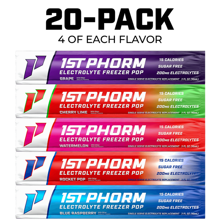 【FaB】Pummel プロモ 3枚セット Electrolyte Freezer Pops (20ct) | 1st Phorm