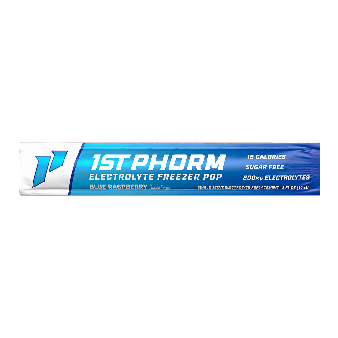 Blue Raspberry Electrolyte Freezer Pop