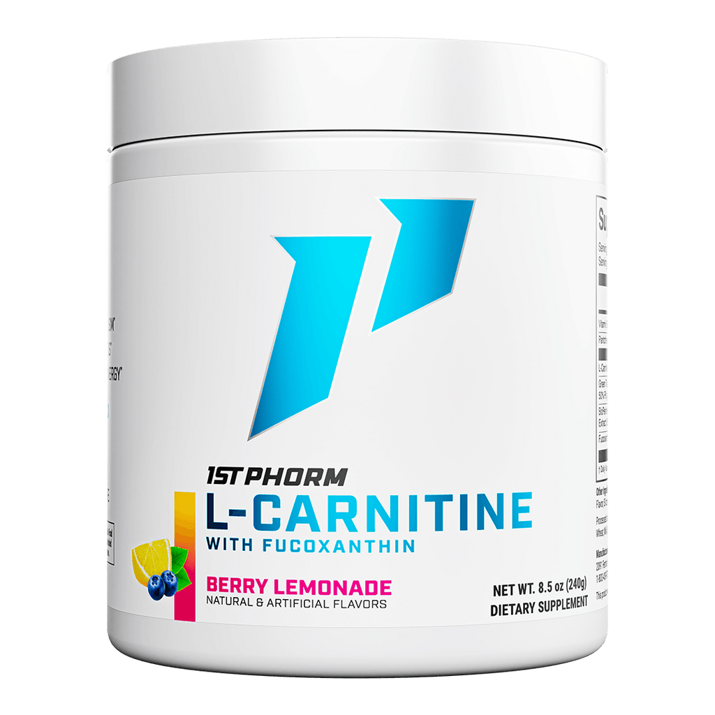 L-Carnitine w/ Fucoxanthin Nutritional Supplement | Grape by 1st Phorm