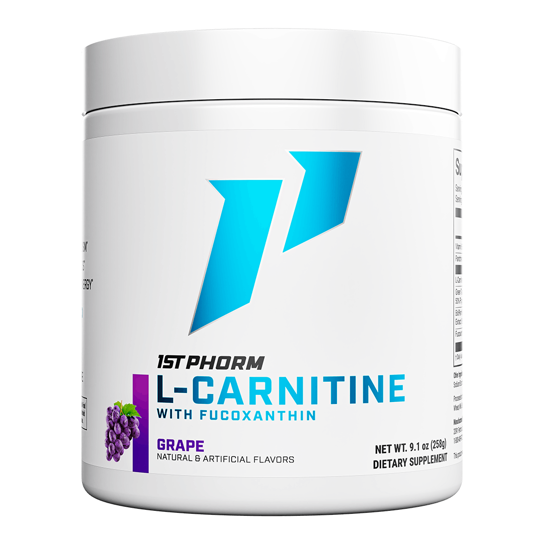 L-CARNITINE 180錠×28個 L-Carnitine w/ Fucoxanthin | Fat Loss Support | 1st Phorm