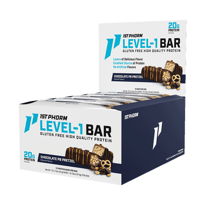 Level-1 Bar Chocolate Peanut Butter Pretzel