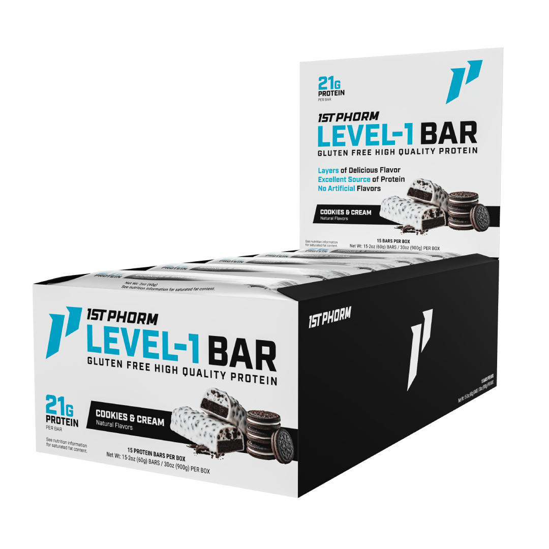 Level-1 Bar Cookies & Cream