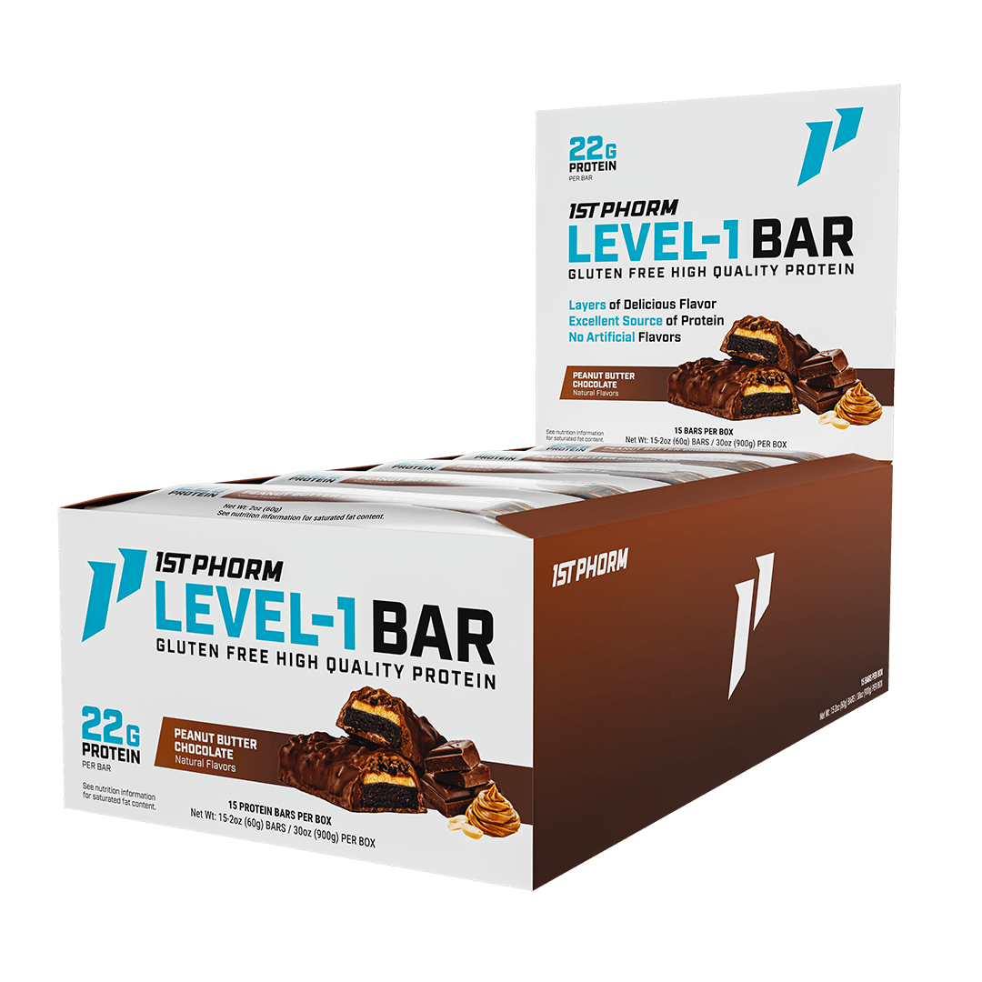 Level-1 Bar (15ct) - Choco Chip Cookie Dough