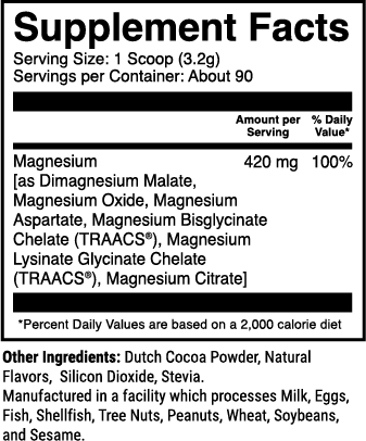 Magnesium Chocolate Sea Salt