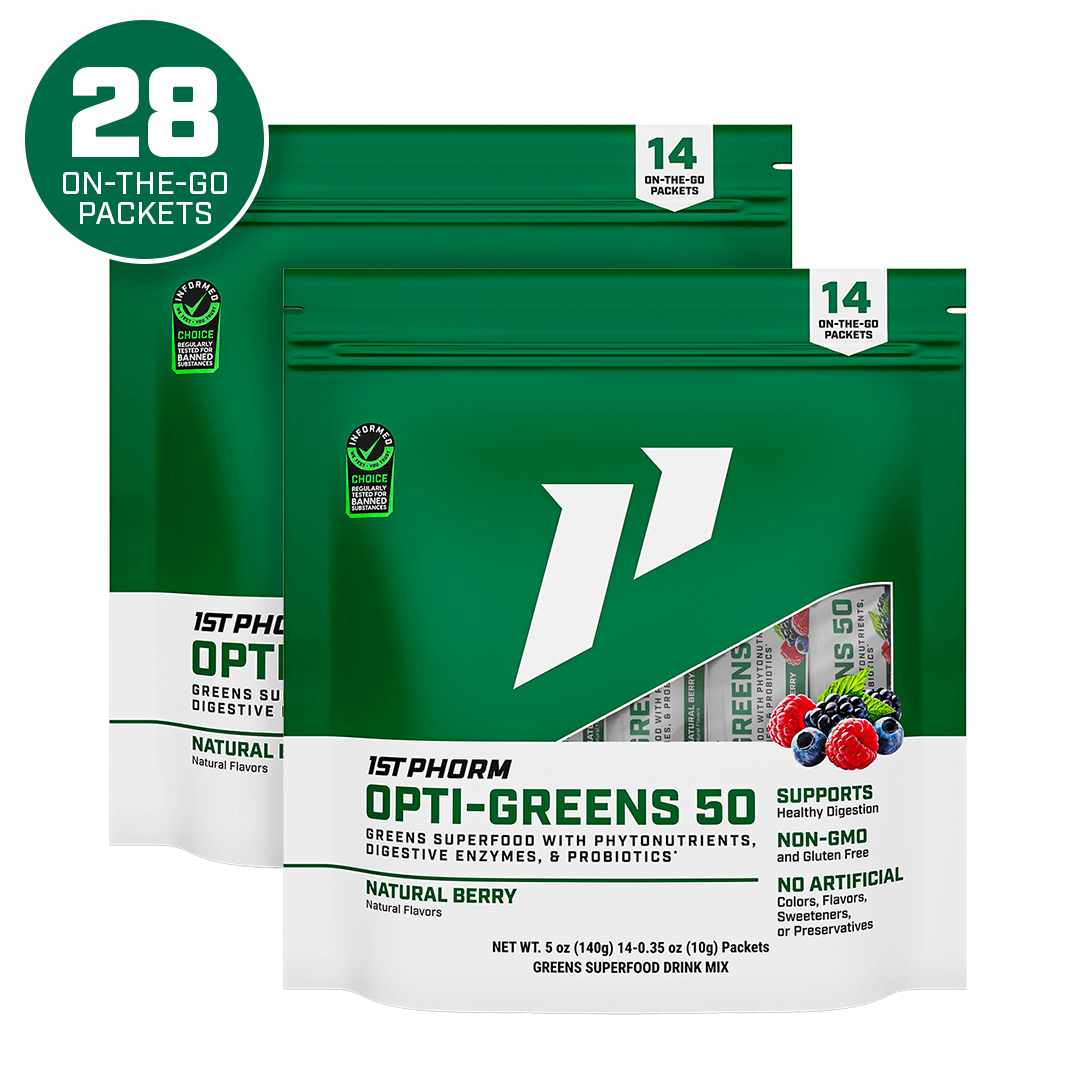 Opti-Greens 50 Stick Packs - 28 Serving
